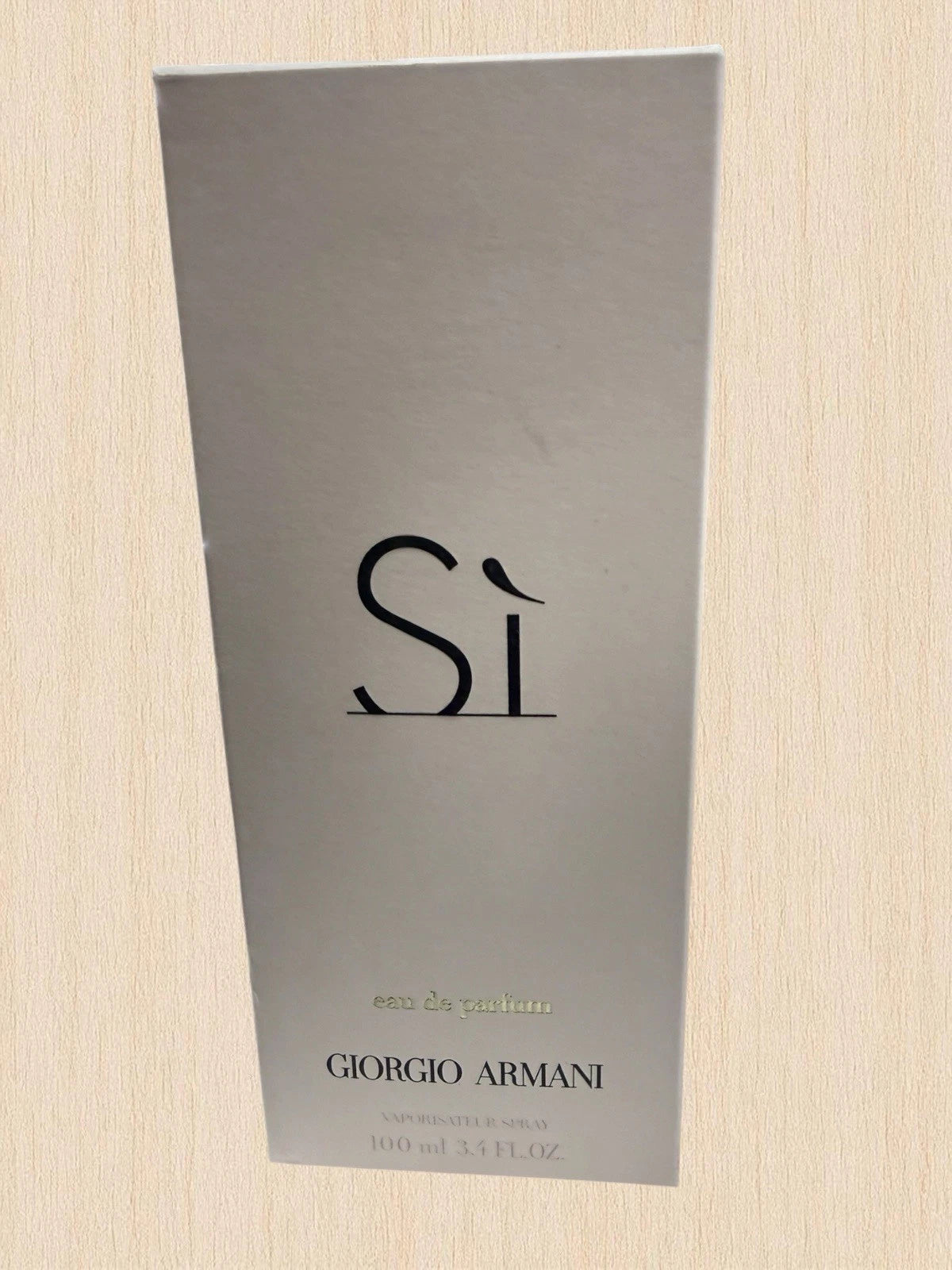 Giorgio Armani Sì Eau de Parfum Spray for Women 3.4 oz / 100 mL – Authentic