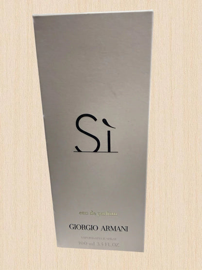 Giorgio Armani Sì Eau de Parfum Spray for Women 3.4 oz / 100 mL – Authentic