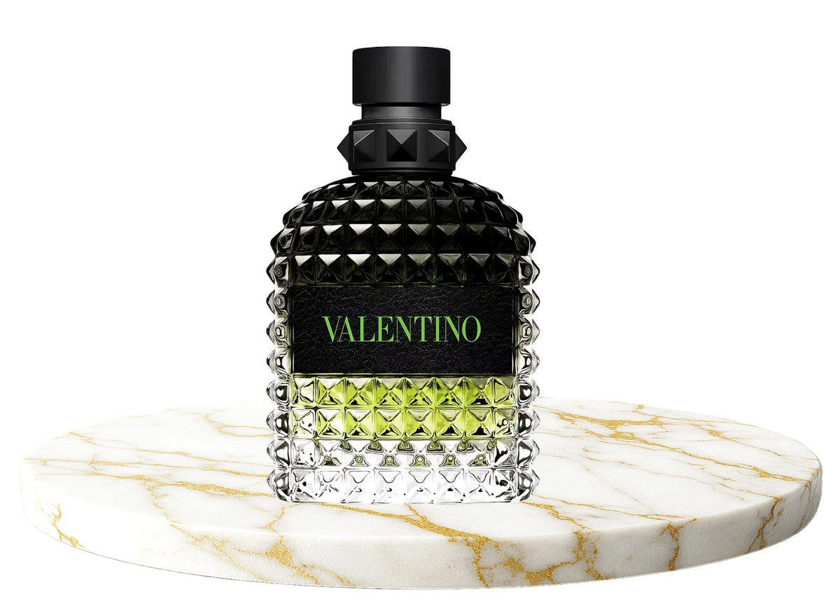 Valentino Uomo Born In Roma Green Stravaganza EDT Spray for Men 3.4 oz / 100 mL