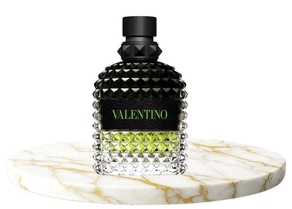 Valentino Uomo Born In Roma Green Stravaganza EDT Spray for Men 3.4 oz / 100 mL