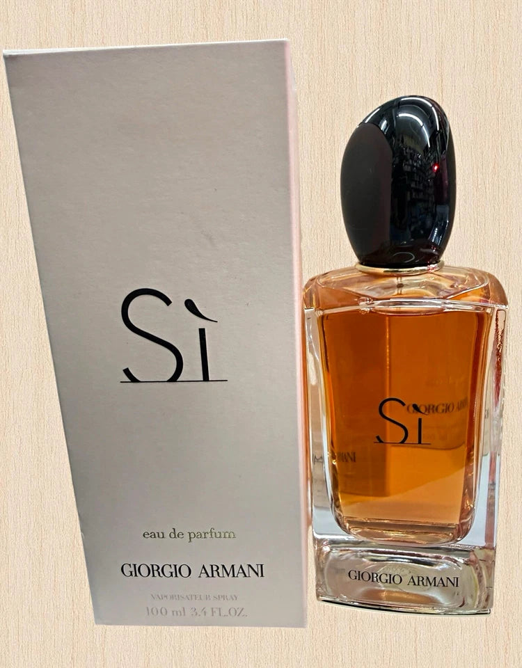 Giorgio Armani Sì Eau de Parfum Spray for Women 3.4 oz / 100 mL – Authentic